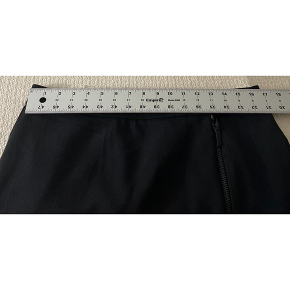SLEEK Michael Kors Women's Black Pencil Skirt Size 16 with solid zipper - Picture 4 of 14